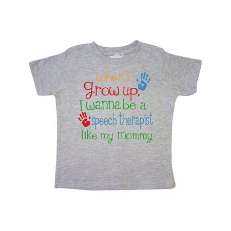 

Inktastic Speech Therapist like Mommy Gift Toddler Boy or Toddler Girl T-Shirt
