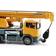 Siku 1859 Telescopic Crane Truck, 1:87 Scale, Yellow