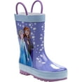 thumbnail image 3 of Disney Blue Purple Frozen 2 Elsa And Ana Rain Boots Girls, 3 of 9