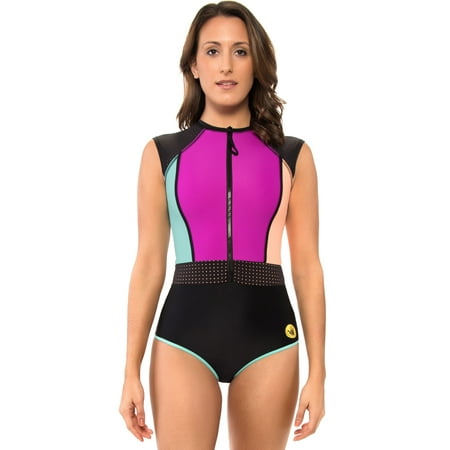 Women's Body Glove 447762 Bounce Stand Up Cap Sleeve One Piece