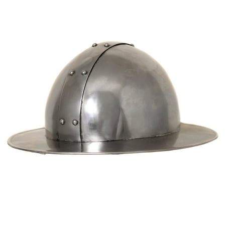 - Urban Designs Antique Replica Medieval Infantry Steel Kettle Hat Helmet