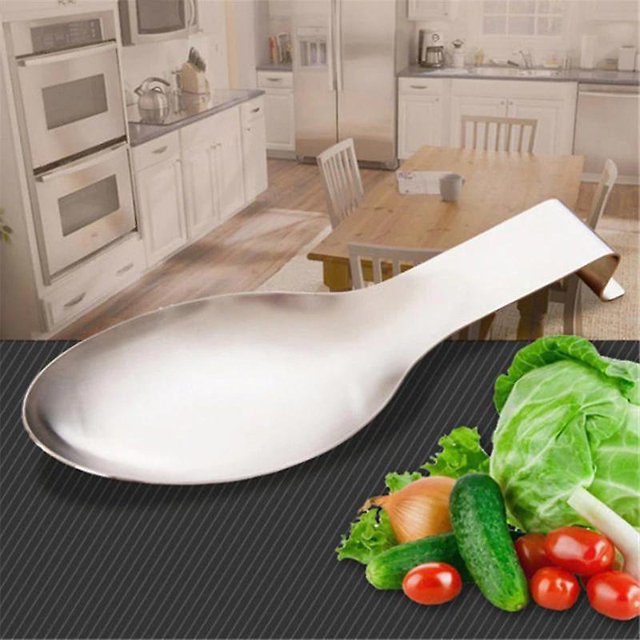 1 estante para cucharas de acero inoxidable, estante para cucharas, organizador de cocina
