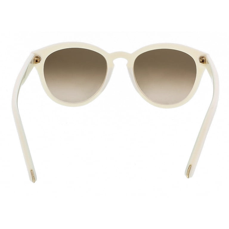 Chloe Cream Sunglasses Chloe cream with gold accents sunglasses For Sale at 1stDibs  main image 3