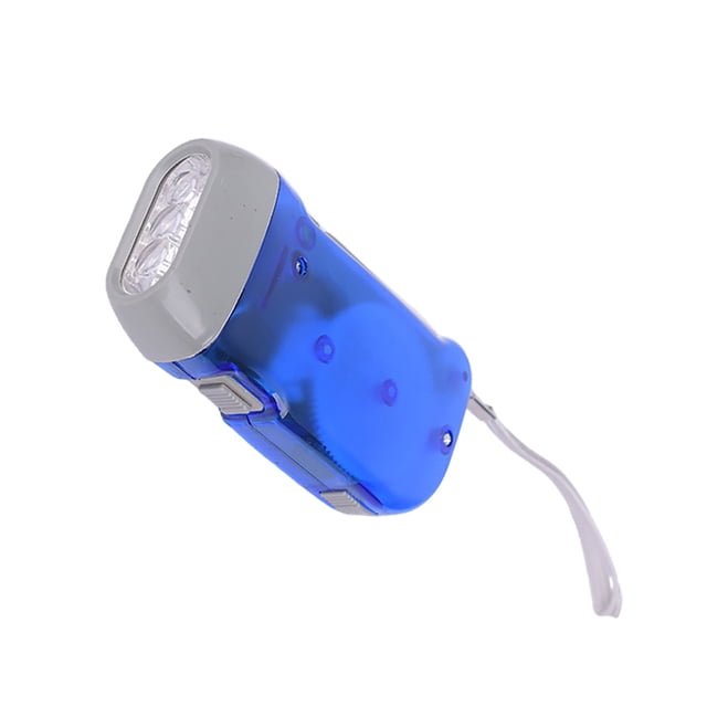 Antorcha 3 Led Accesorio Para Acampar Manivela De Emergencia De Presión Manual Interruptor Antideslizante De Alto Brillo Lámpara De Noche Antorchas De Cuerda Vogacara HA026943-02