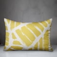 thumbnail image 3 of Creative Products Yellow Distressed Abstract Rectangles 14x20 Indoor / Outdoor Pillow, 3 of 3