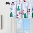 thumbnail image 7 of Farmhouse Light Filtering Valance, Rod Pocket Printed Window Treatment Valance, 7 of 7