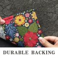 thumbnail image 6 of Pioneer Flower Floral Print Pattern Door Rugs,Washable Non Slip Door Mats Indoor,Decorative Door Mats,Entry Mat Indoor for Entrance,Bedroom,Kitchen,Bathroom,17"x30", 6 of 6