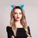 thumbnail image 3 of 4 diademas con orejas de gato, diseño de orejas de gato, accesorio decorativo para fiesta, 3 of 7