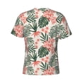 thumbnail image 6 of Vsdgher Lilies Flowers Print Men's Dry Fit Mesh Athletic Shirts Moisture Wicking Tennis T-Shirt Tops, 6 of 9