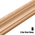 thumbnail image 3 of Wall Trim Line Skirting Border 3D Pattern Sticker Decoration Self Adhesive Waterproof Strip, 3 of 7