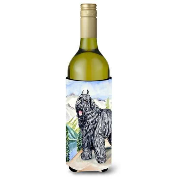 Carolines Treasures 7049LITERK Bouvier des Flandres Wine Bottle Hugger Wine Bottle multicolor