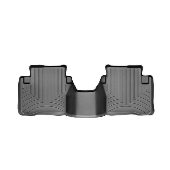 WeatherTech Custom Fit FloorLiners compatible with 2010-2015 Honda Crosstour - 2nd Row, Black