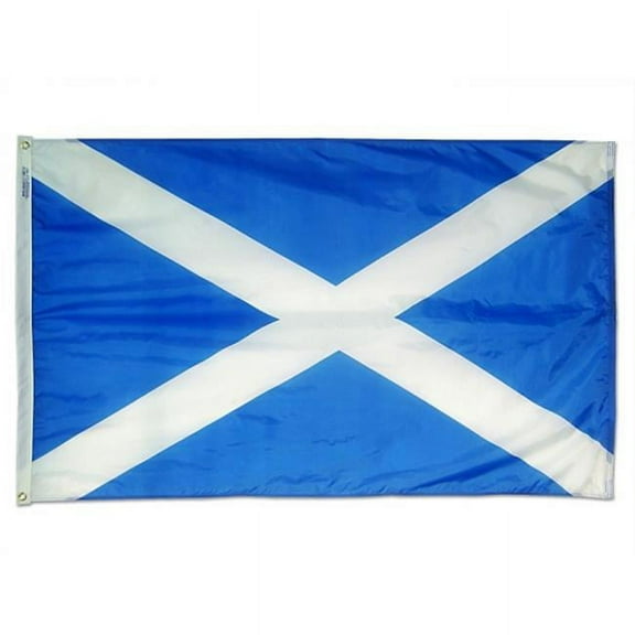 Annin Flagmakers 901052 12 x 18 in. Nylon-Glo St Andrews Cross Flag