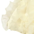 thumbnail image 3 of Richie House Little Girls Bright Yellow Cascade Ruffle Bridal Dress 4/5, 3 of 7