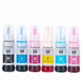thumbnail image 2 of For Epson T5741 T5742 T574 ink Compatible Color Water Based Bottle Refill Bulk Inkjet Ink for Epson L8050 L18050 Printer 1PC Light Cyan, 2 of 5