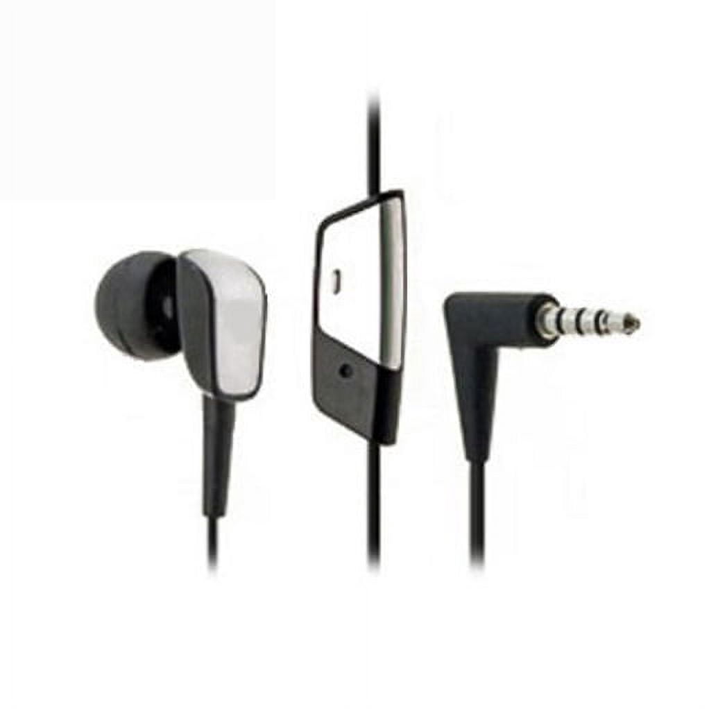 Wired Earphone Mono Headset for Motorola Moto G Power 5G (2024) - Handsfree Mic 3.5mm Headphone Single Earbud In-Ear