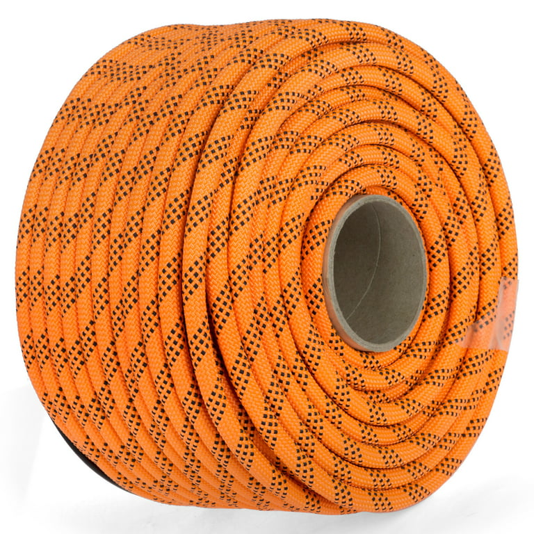 BENTISM Double Braid Polyester Rope 1100lbs, 9/16 inch 200 ft Nylon Pulling  Rope High UV and Abrasion Resistance Sailing Rope for Arborist Gardening  Marine 