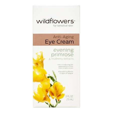 Wildflowers Anti-âge Crème Contour des Yeux, 0,5 Oz