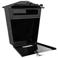 thumbnail image 2 of Serenelife Wall Mount Lockable Mailbox - Outdoor Galvanized Metal Key Large Capacity - Commercial Rural Home Decorative & Offi, 2 of 5