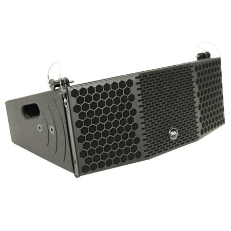 Seismic Audio  - Compact 2x5 Line Array Speaker with Titanium Compression Driver -