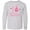 AC-Heather Grey, variant on Inktastic I Love Ballet Long Sleeve Youth T-Shirt