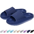thumbnail image 1 of Sandalias Slide Rosyclo Cloud para Niños Antideslizantes Azul Marino, 1 of 7