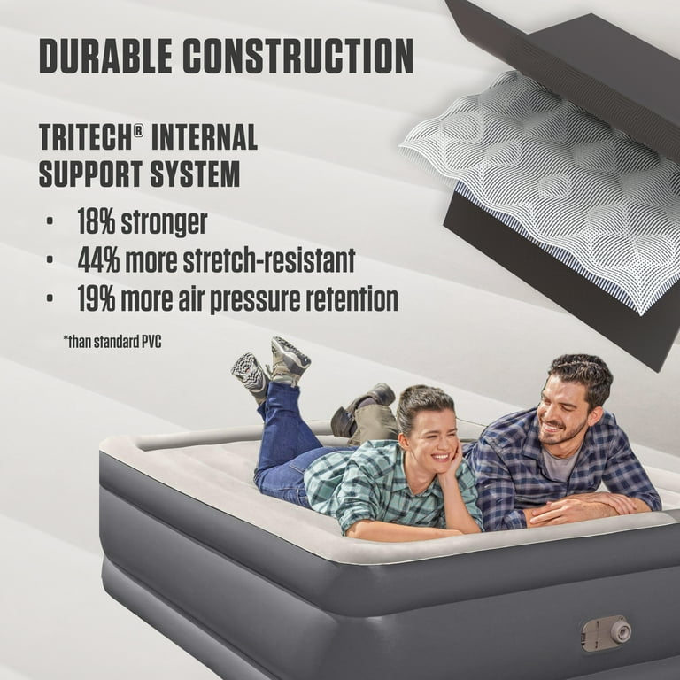 Coleman Tritech Air Mattress Queen 22” with Built-in AC Pump