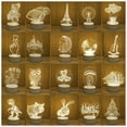 thumbnail image 2 of 3d small night light creative small bedroom table lamp, 2 of 3