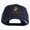 Navy, variant on United States Marines Semper Fi Emblem Embroidered Solid Cotton Twill Mesh Prostyle Cap - Navy OSFM
