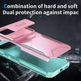 thumbnail image 5 of KOMI Case for Pixel 8 Pro Case, Google 8 Pro Case with Tempered Glass Screen Protector and Slide Camera Cover, Non-Slip Heavy Duty Shockproof Phone Cover for Google Pixel 8 Pro PC Pink, 5 of 5