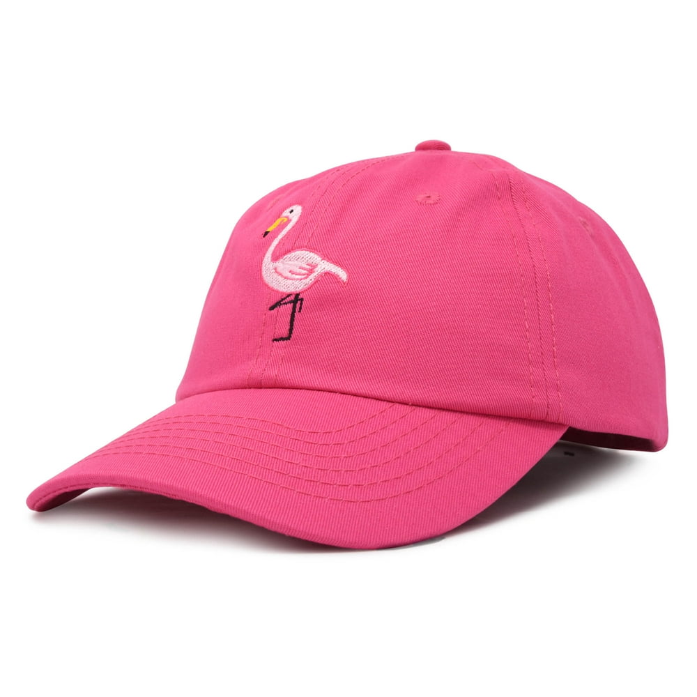 DALIX Flamingo Hat Women's Baseball Cap in Hot Pink