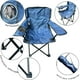thumbnail image 2 of Silla Plegable Infantil Niños Para Jardín con Funda, Playa, Acampar, Color Azul Oscuro- Segos, 2 of 3