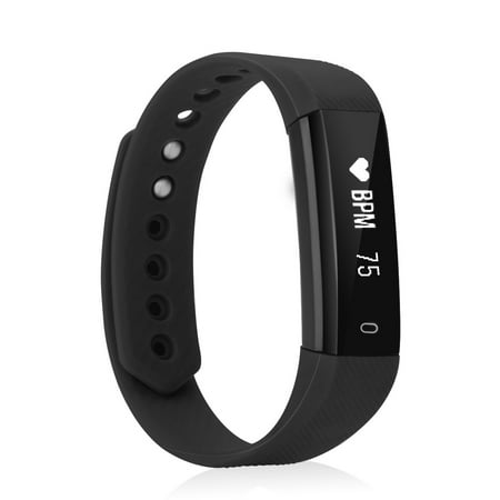 Diggro ID115HR Fitness Tracker Bluetooth 4.0 Pedometer Calorie Sleep Monitor Call/SMS Reminder Sedentary Reminder for Android (Best Task Reminder App Android)