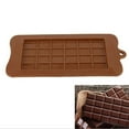 thumbnail image 5 of Square Chocolate Mold Bar Block Ice Silicone Cake Candy Coffee Mould X3V9, 5 of 9