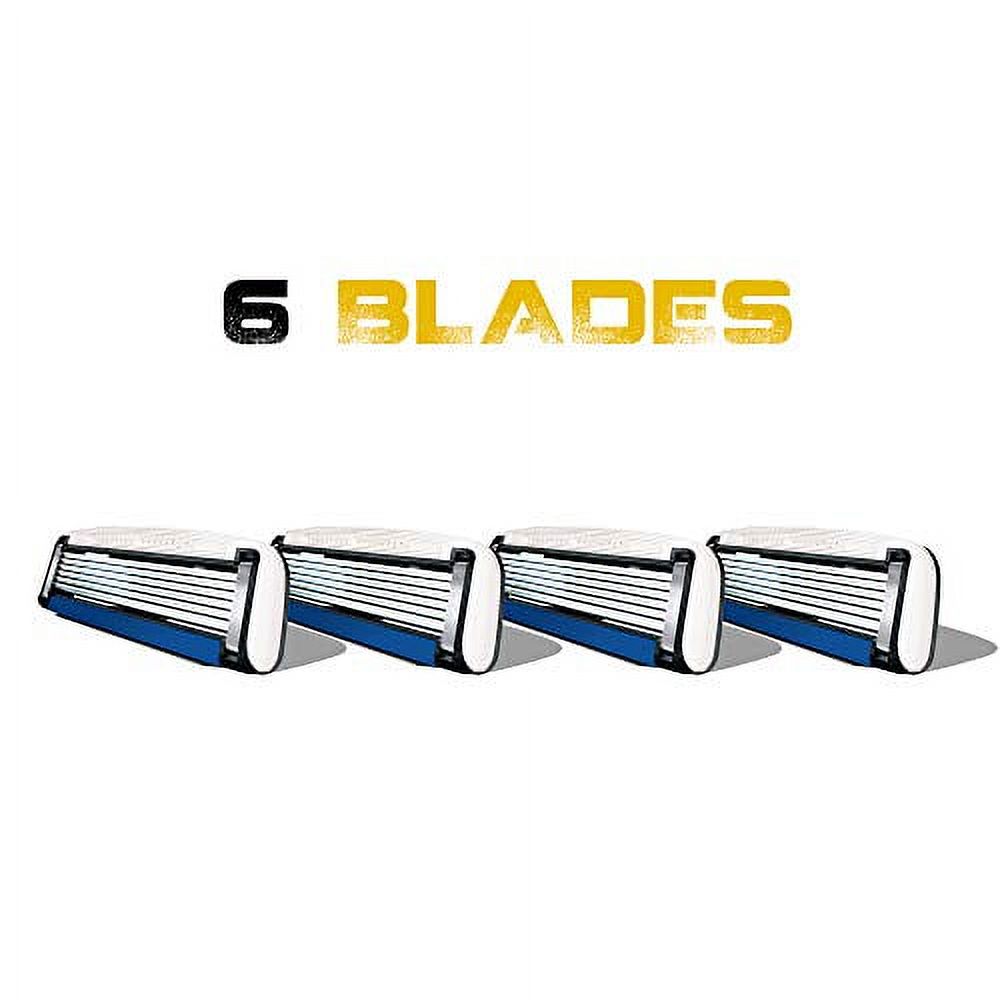HeadBlade HB6 Six Blade Shaving Cartridges (4 Blades) 3 Pack - image 3 of 9
