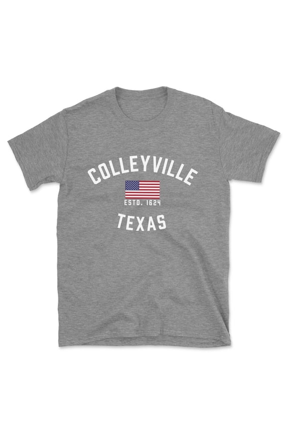 Colleyville Texas Patriot Men's Cotton T-Shirt