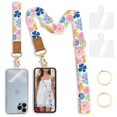 thumbnail image 1 of Set de cordones florales ajustables para teléfono Yonlevres Body Strap, 1 of 6