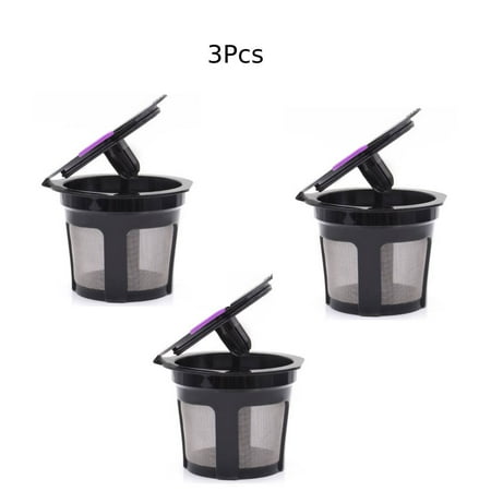 

Leke Refillable Reusable K-Cup K Carafe Coffee Filter Pod for Keurig 2.0 1.0 Coffees