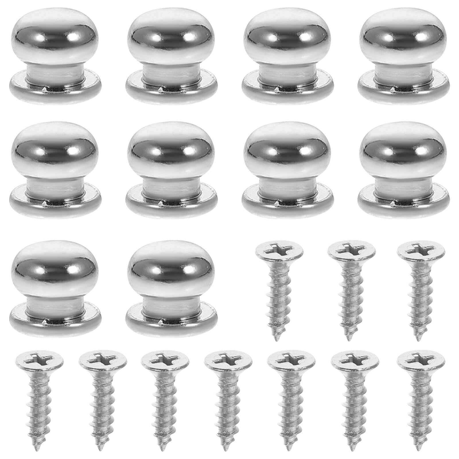 10pcs Drawer Knobs Jewelry Boxes Round Knobs Mini Dresser Pulls with