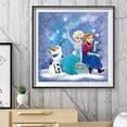 thumbnail image 2 of Diamond Cartoon Princesses Full Round Drill Mosaic Art Rhinestone Picture, 2 of 8