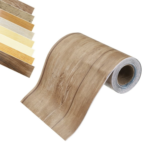 Uxcell Wood Grain Tape 4.72" x 16Ft Wood Grain Repair Tape Wood Colored Tape Repair Patch Brown/Grey