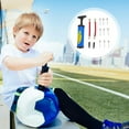 thumbnail image 4 of BRIGHTFUFU 1 Set Basketball Pump Kit PVC Plastic Blue for Outdoor Sports, 4 of 8