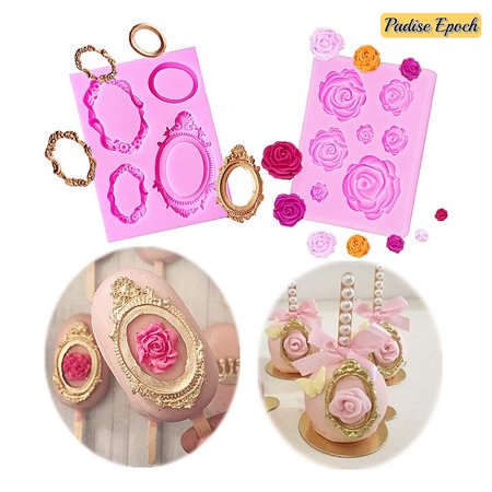 

Rose Flower Cake Pop Mold Rose Flower Cake Decoration Rose Flower Cupcake Decoration