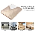 thumbnail image 4 of Qxltty Cute Chihuahua Dog Soft Cozy Fluffy Blankets for Couch Sofa Chair Bed Camping Picnic Travel Lightweight Bed 50×60inch, 4 of 7