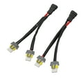 thumbnail image 4 of Headlight Lamp Wiring Harness Adapter,2pcs 9005 9006 Male Headlight Maleto Female Conversion Wire Headlight Wiring Connector Harness Cutting-Edge Features, 4 of 5