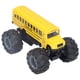 thumbnail image 4 of Autobús escolar de juguete amarillo de alta simulación con ruedas grandes de aleación modelo de coche a escala 1:43, 4 of 14