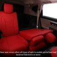 thumbnail image 3 of coverdream Touring Red, Leather, Compatible, Seat Covers, 3 of 5