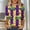 E-Purple, variant on Kctiaxy Mardi Gras 3/4 Length Sleeve Womens tops Carnival Graphic Crew Neck T-Shirts Casual Loose Fits Party Pullover Tops Blouse