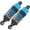 Blue, variant on Riousery 70mm / 2.76 inches RC Metal Shock Absorber Adjustable Spring Damper Fit for Traxxas Slash 2WD RC Cars Red Suspension Upgrade 2 Pack