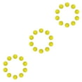 thumbnail image 3 of Maytalsory 10 Pieces EVA Foam Golf Swing Training Balls Exercises Practice Yellow 42mm 3Set, 3 of 6